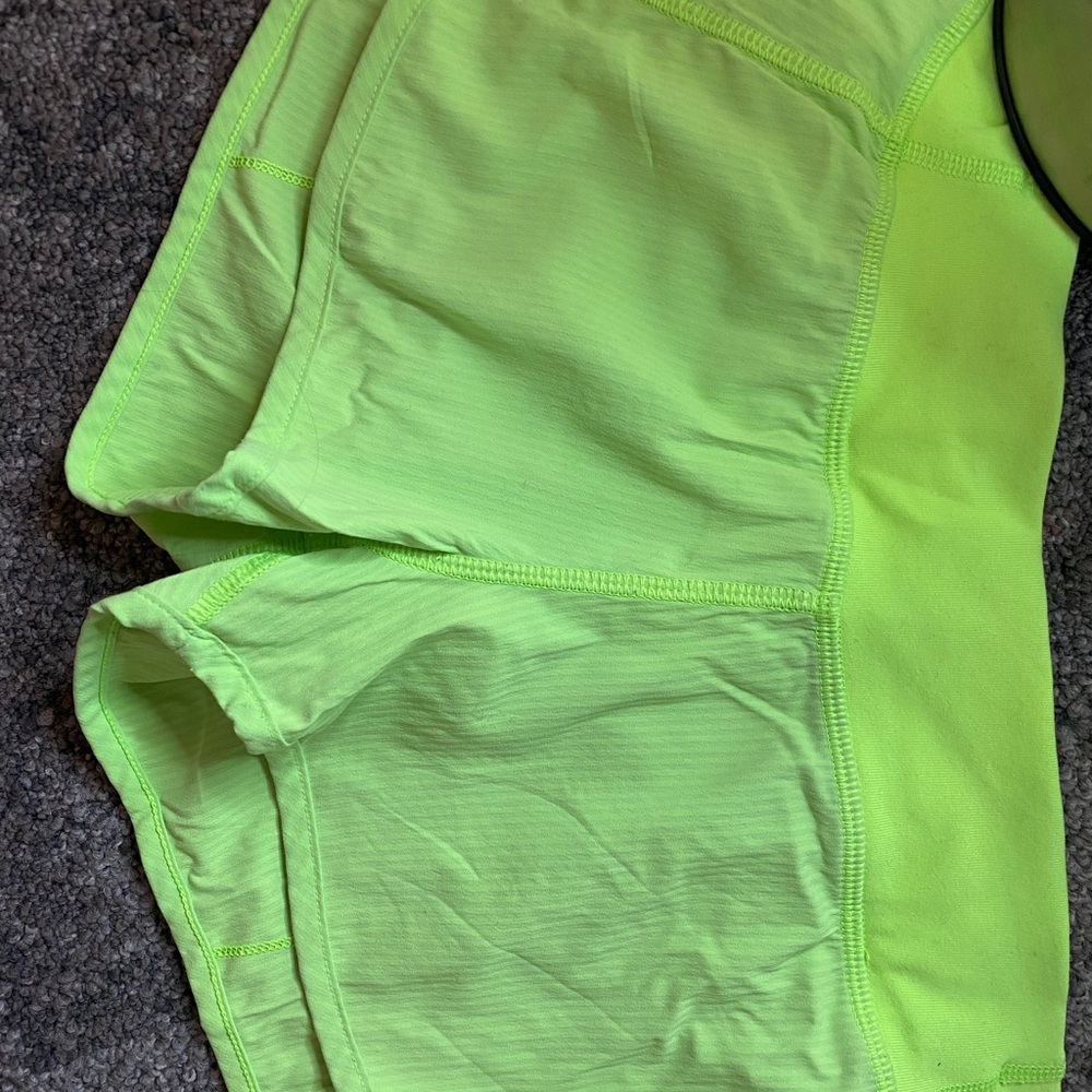 Ivivva/younger lulu lemon green workout shorts